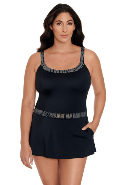 SPECTRUM DREW PLUS SIZE SWIM TOP - WalterGreenBoutique