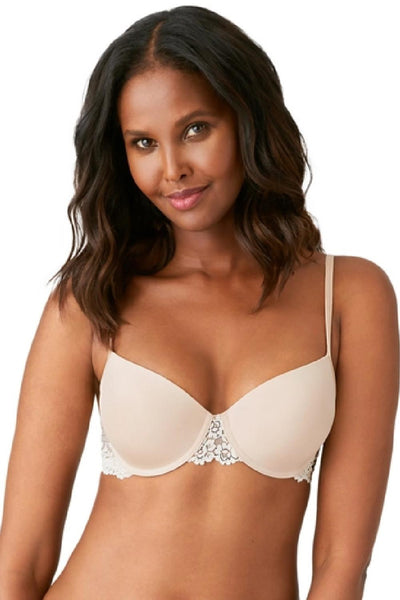 Grace Demi-Cup Bra, Petites, Push-Up, Smooth Cup, Removable Pads