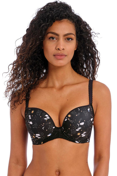 Elomi Smooth Moulded Bra EL4301 Black – My Top Drawer