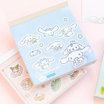 Sanrio 3 Design Memo Pad + Sticker Sheet Nav Image 2