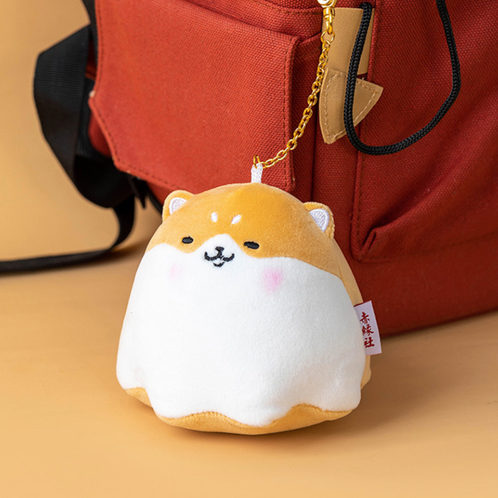 shiba inu keychain plush