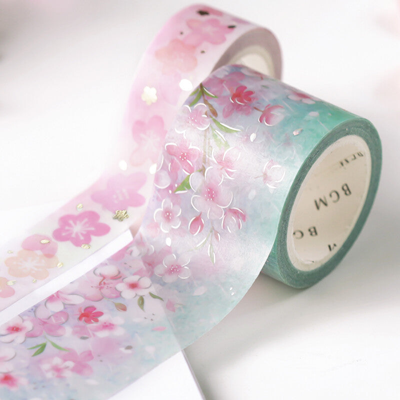 Bgm Limited Edition Cherry Blossom Washi Tape Kawaii Pen Shop