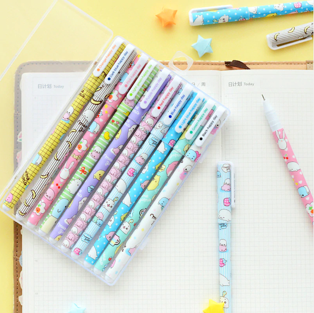 pretty gel pens