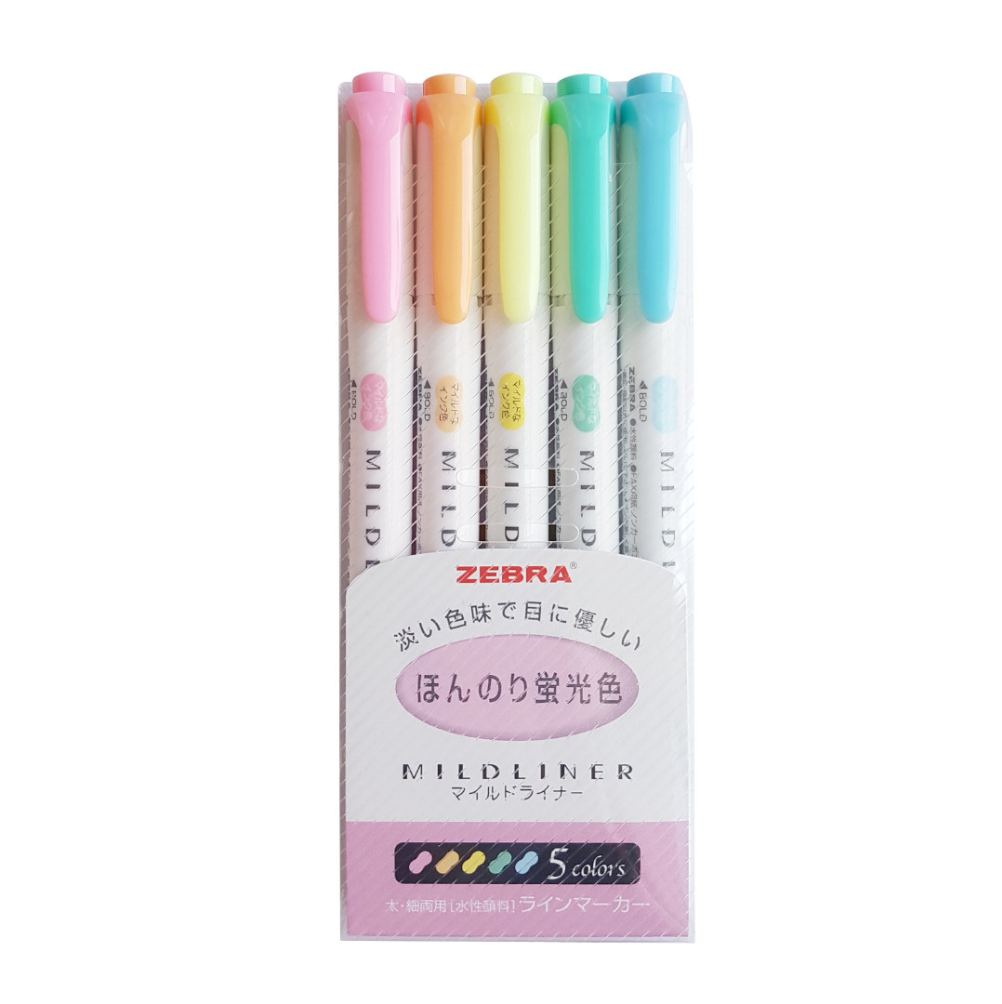 Mildliner 5 Color Set – Appointed