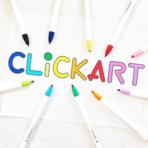Zebra Clickart Knock Sign Pen 12 Color Set - Light Nav Image 8