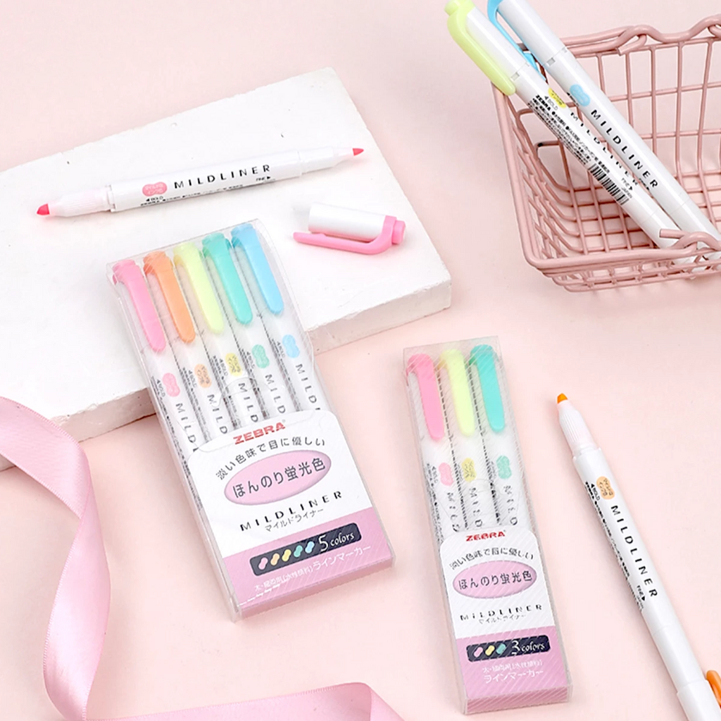japanese pastel highlighters