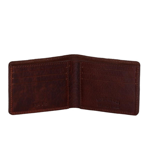 American Bison Billfold Wallet - Brown | ROUT – Rout Sport