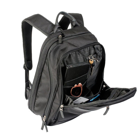 Competitor Nylon and Leather Laptop Backpack | ROUT – Rout Sport
