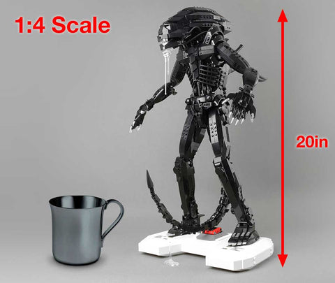 14 Scale Xenomorph 2020 Pcs Model Set Designed By The Arvo - how to make lego alien xenomorph