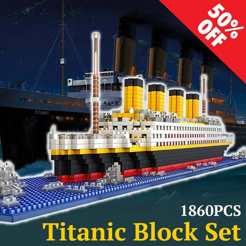 titanic building block set