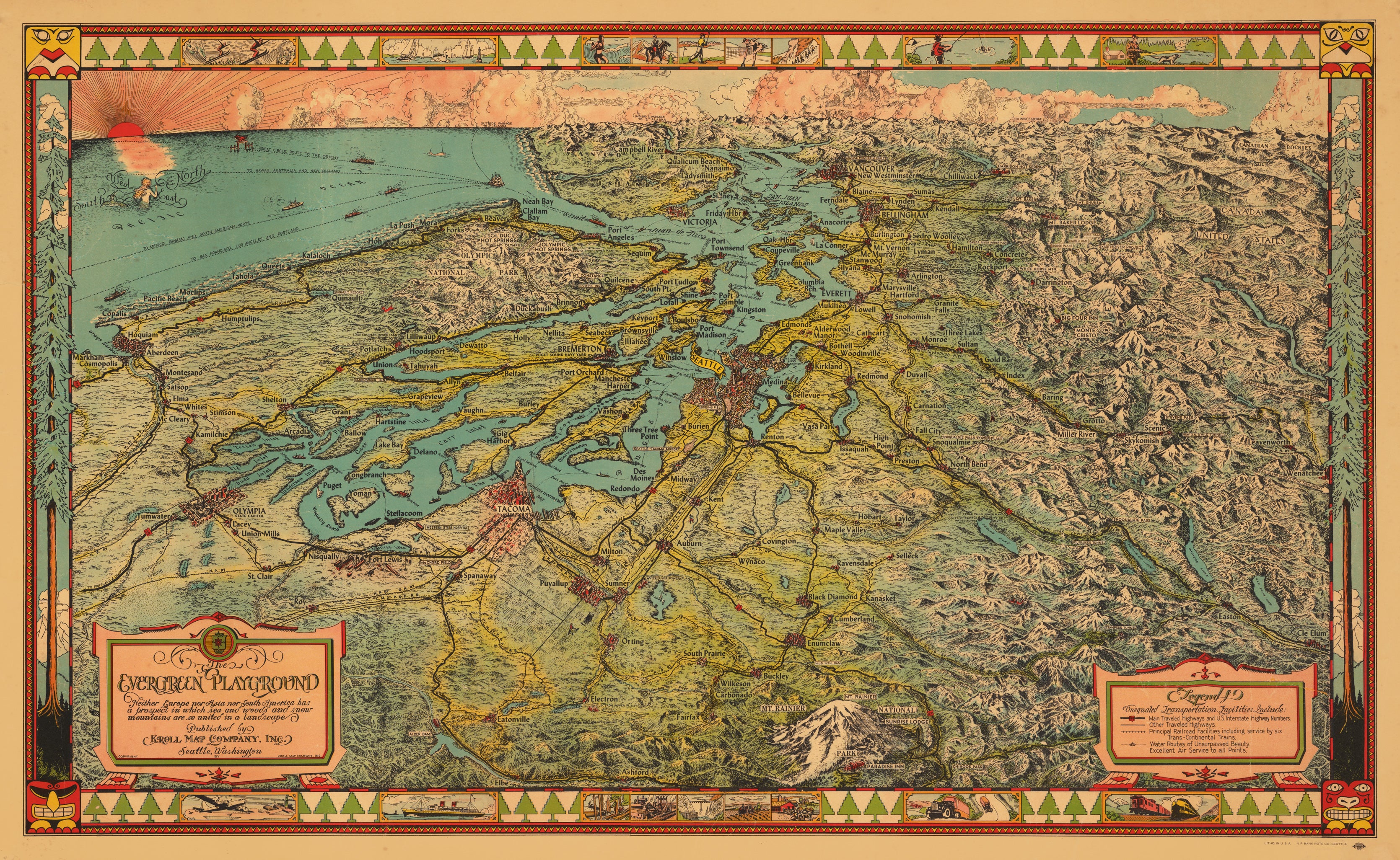 The Evergreen Playground (circa 1930) [3340×2053] : r/MapPorn