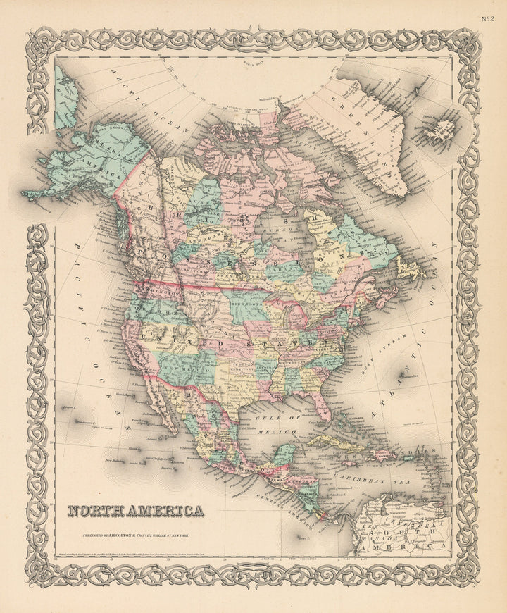 1861 Johnson's Arkansas Mississippi and Louisiana – the Vintage Map Shop,  Inc.