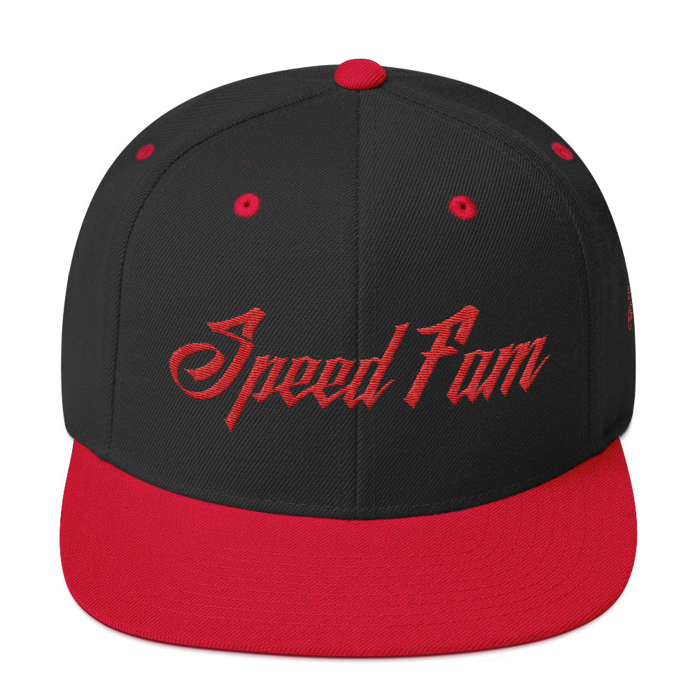 Download What up Blood! Speed Fam Snapback Hat - SPEEDFAMXXL