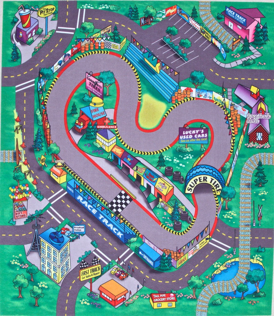 kids car play mat