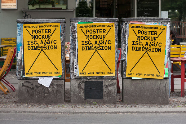 Download Urban Poster Mockup Vol7