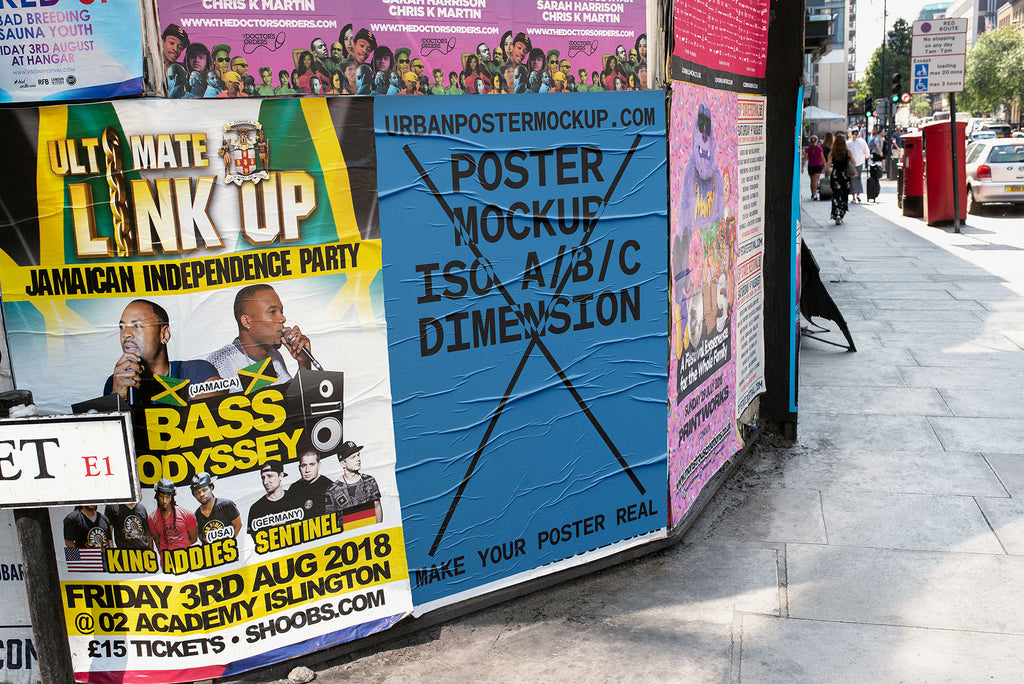 Download Urban Poster Mockup Vol4 Yellowimages Mockups