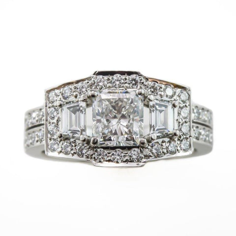 Radiant Cut Diamond Engagement Ring | Brinkhaus Jewellers Perth