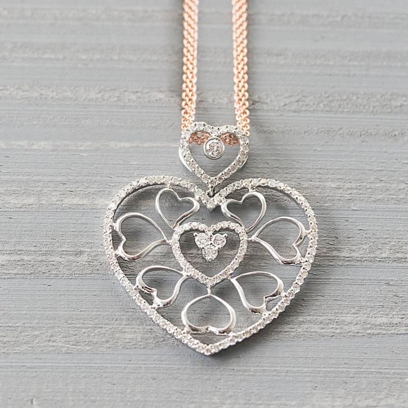 pendant love heart