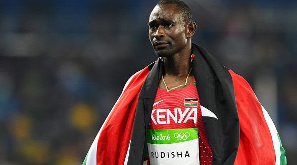 Rudisha at the 2016 Rio Olympics