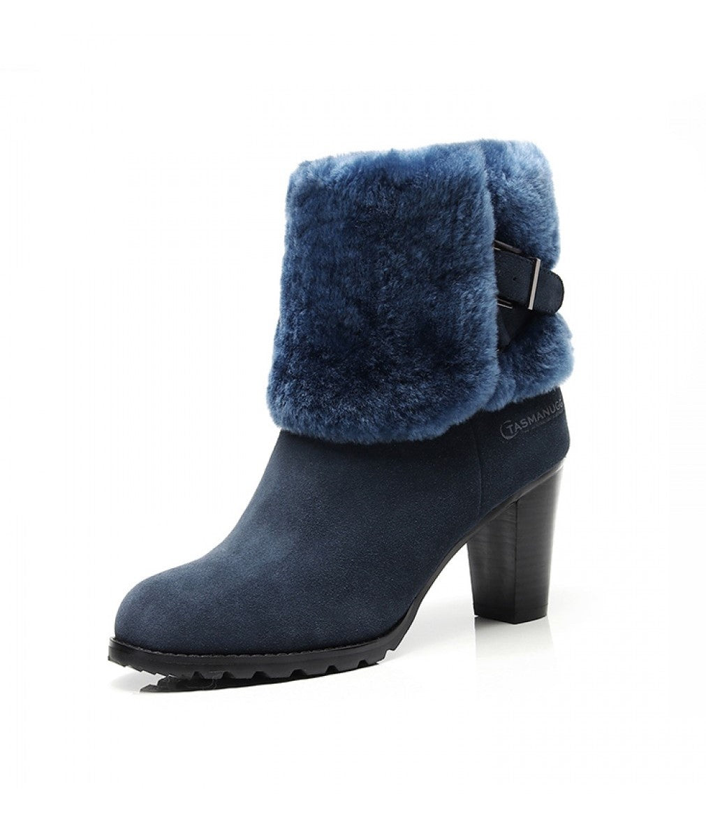 ugg suede boots with heel