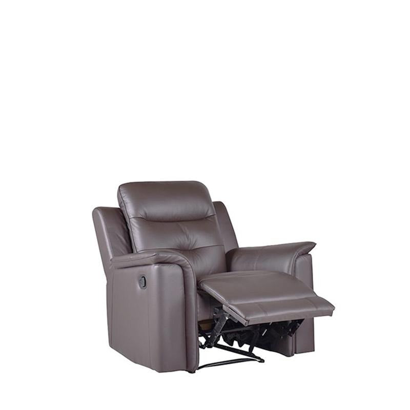 recliner chair leather brown