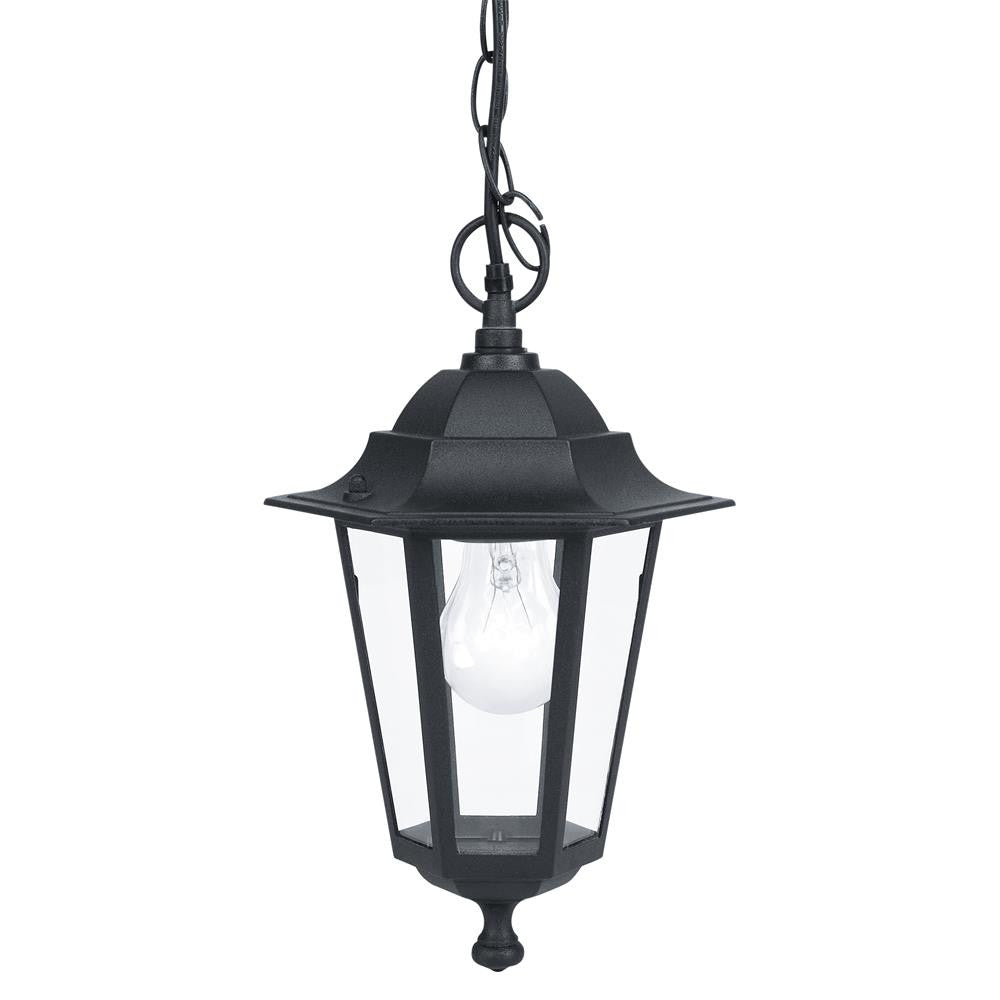 22471 | Laterna Outdoor Black 1 Lamp Lantern Pendant Light – Discount Home Lighting