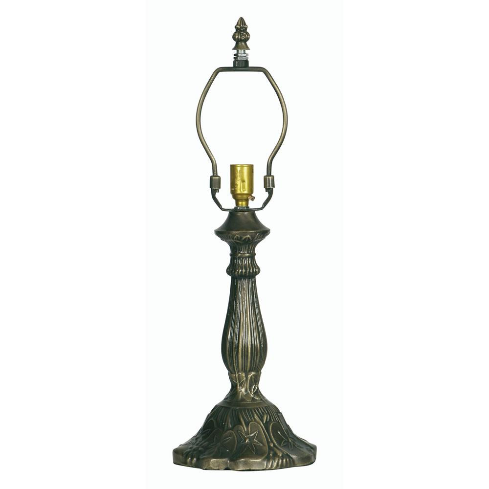 lamp base with harp