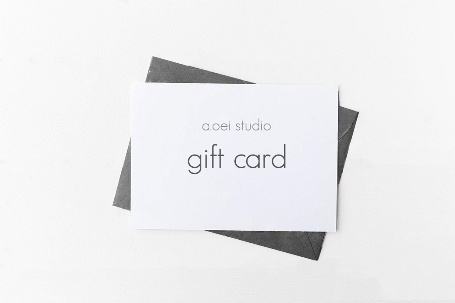 Gift Card – A.Oei Studio