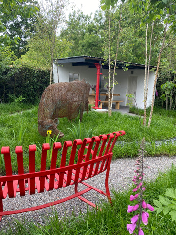 Sustainable Dairy Farm Garden