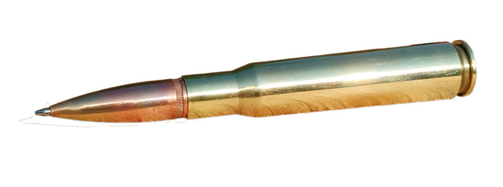 50 Caliber Bmg Bullet Pen Anniversary Gift For Men Personalized Gift Brass Honcho