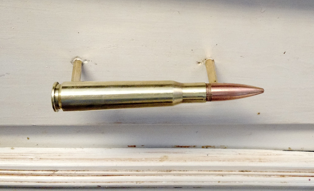 50 cal bmg bullet drawer pull handle | man cave drawer pulls | man