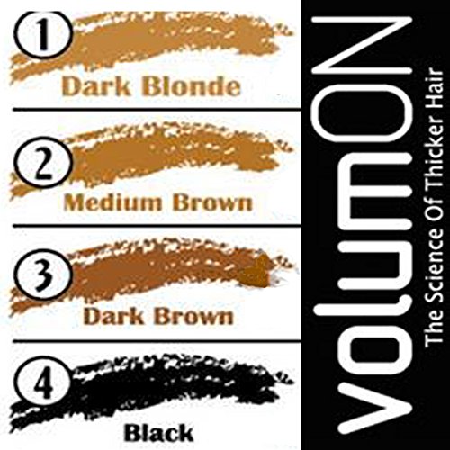 Volumon Hair Loss Concealer and Root Cover Up Kit 4