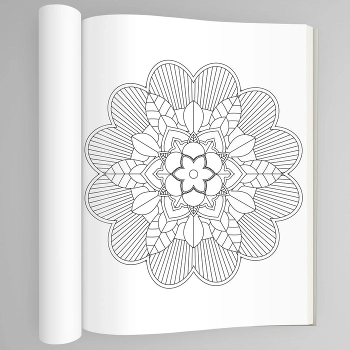 Download Coloring Book - Relaxing Mandalas (PDF) — Crafty Croc