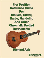 fret position reference guide ukulele guitar