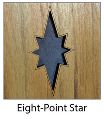 eight point star sound hole