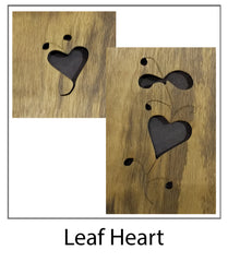 leaf heart sound hole