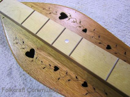 butternut dulcimer top