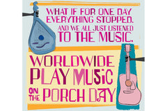 music on the porch day