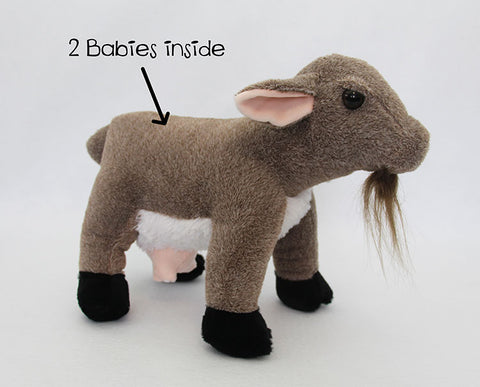 baby goat plush toy
