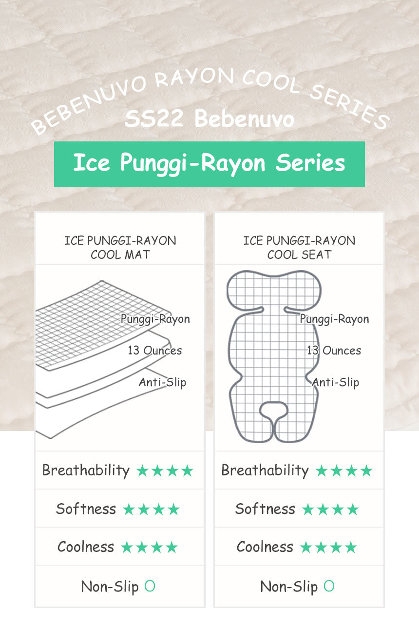 SS22 Ice Punggi-Rayon Cool Mat