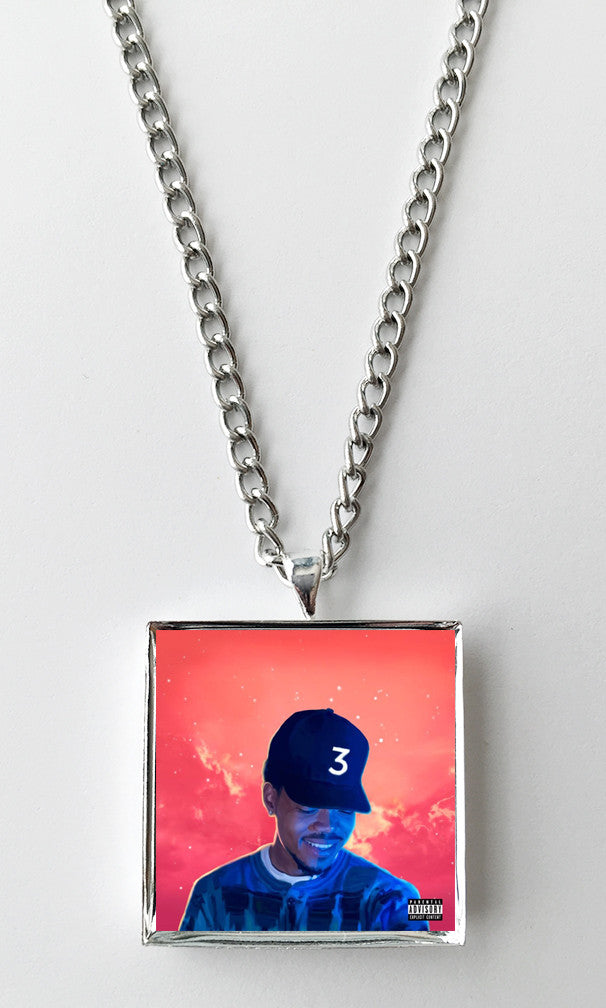 Download Chance The Rapper Coloring Book Album Cover Art Pendant Necklace Hollee