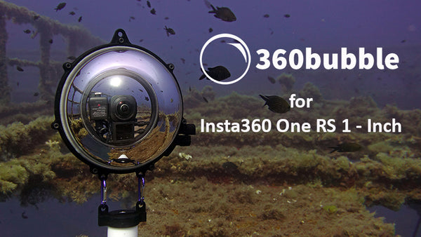 360bubble Insta 1 Inch for Insta360 ONE RS 1 - Inch underwater housing