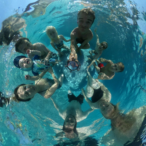 little planet adapted from a photosphere captured using 360bubble underwater housing for Ricoh Theta S camera