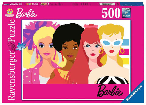 Barbie 60th Anniversary 500pc Puzzle