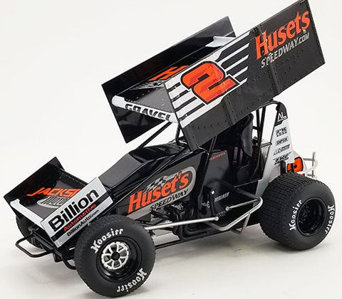 1/18 2022 #21 Casey's General Store Sprint Car - Brian Brown