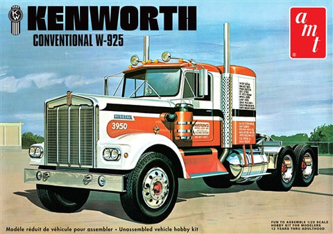 AMT 1/25 Kenworth/Challenge Transit Cement Mixer Model Kit