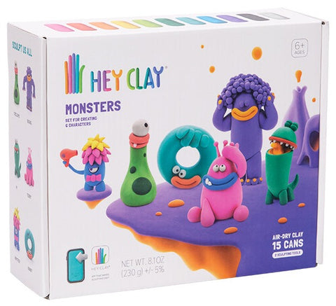 Hey Clay Aliens Set