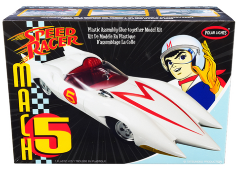 Mach GoGoGo Speed Racer 124 Mach 7 Full Version Model Kit (2)