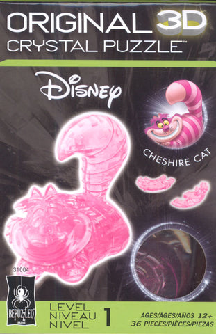 3D Crystal Puzzle - Disney 100 Platinum Edition - Marie: 45 Pcs
