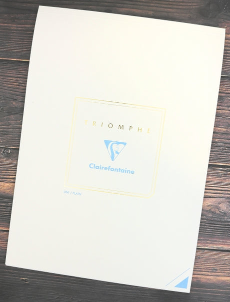 Clairefontaine Triomphe Notebook White A5 - Blank